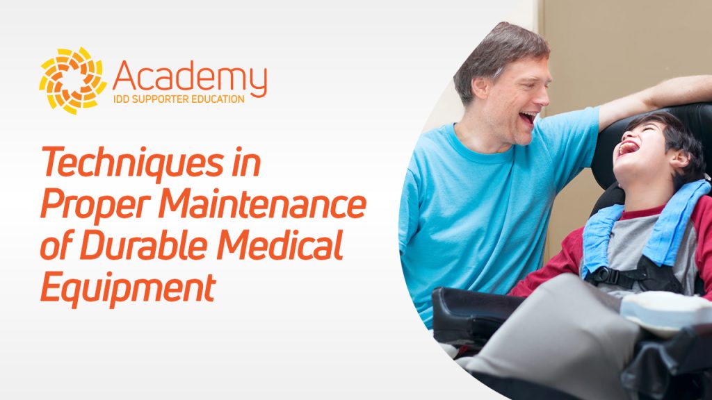 Techniques in Proper Maintenance of Durable Medical Equipment eLearn Individual License